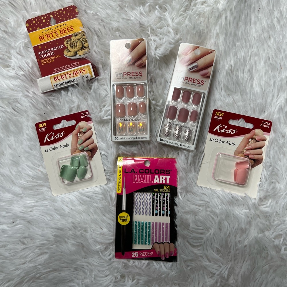 NWT Impress and Kiss Nails Bundle